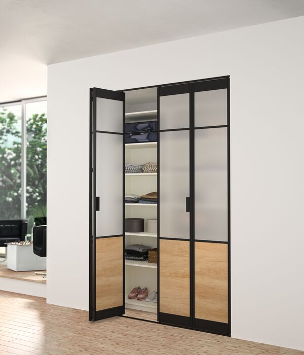 porte de placard pliante double soho