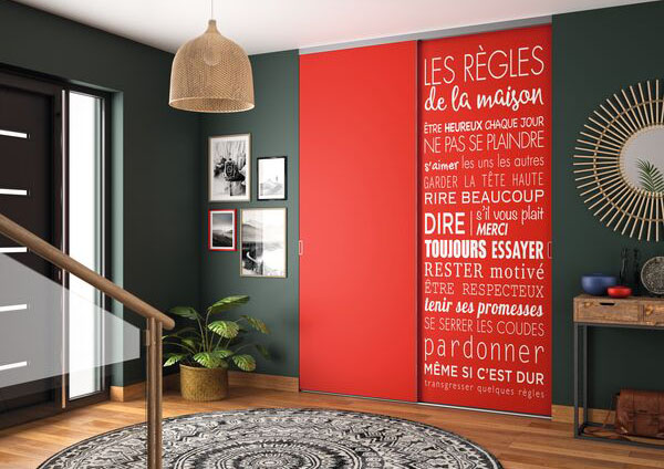 porte de placard pixo toile tendue