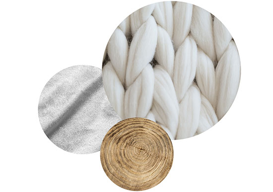 matériaux nordique laine